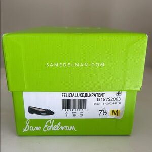 Sam Edelman Black Patent Flats